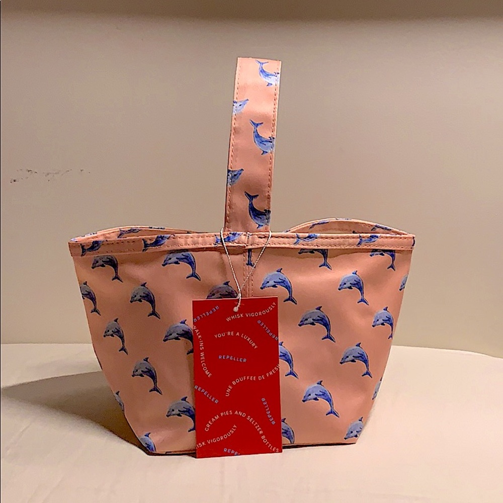Man Repeller Dolphin Handle Bag